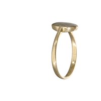 Vicenza - Piazzetta Palladio 2 - Anello Soprana Donna in Oro giallo ANGPT OVALE - ANGPT OVALE